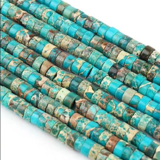 Natural Emperor Stone Turquois - Jewelry Making Gemstones recension och pris