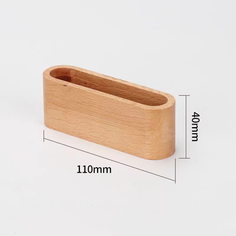 Wooden Business Card Holder No - Jewelry Making Business recension och pris