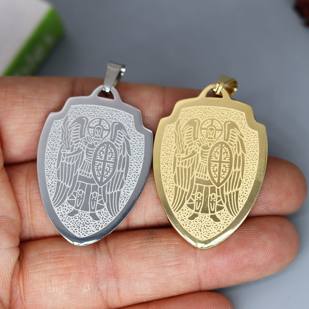 2pcs/lot Archangel Saint Micha - Jewelry Making Michaels recension och pris