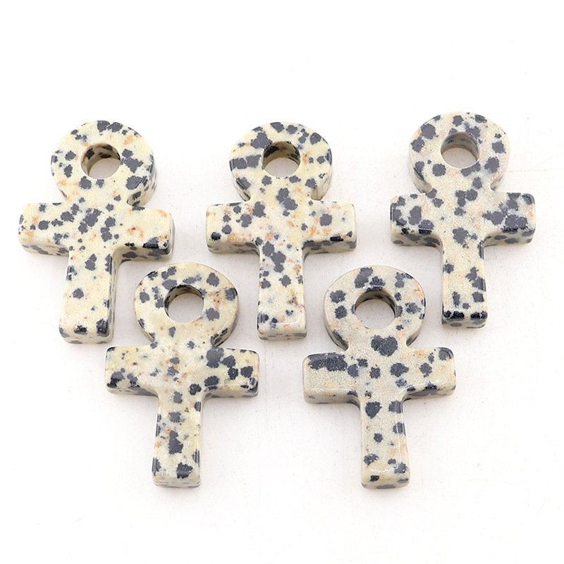 Dalmatin Spot Ankh Cross Penda - Jewelry Making Michaels recension och pris