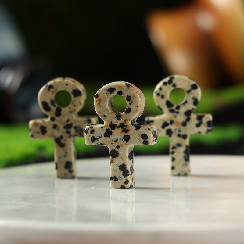 Dalmatin Spot Ankh Cross Penda - Jewelry Making Michaels recension och pris