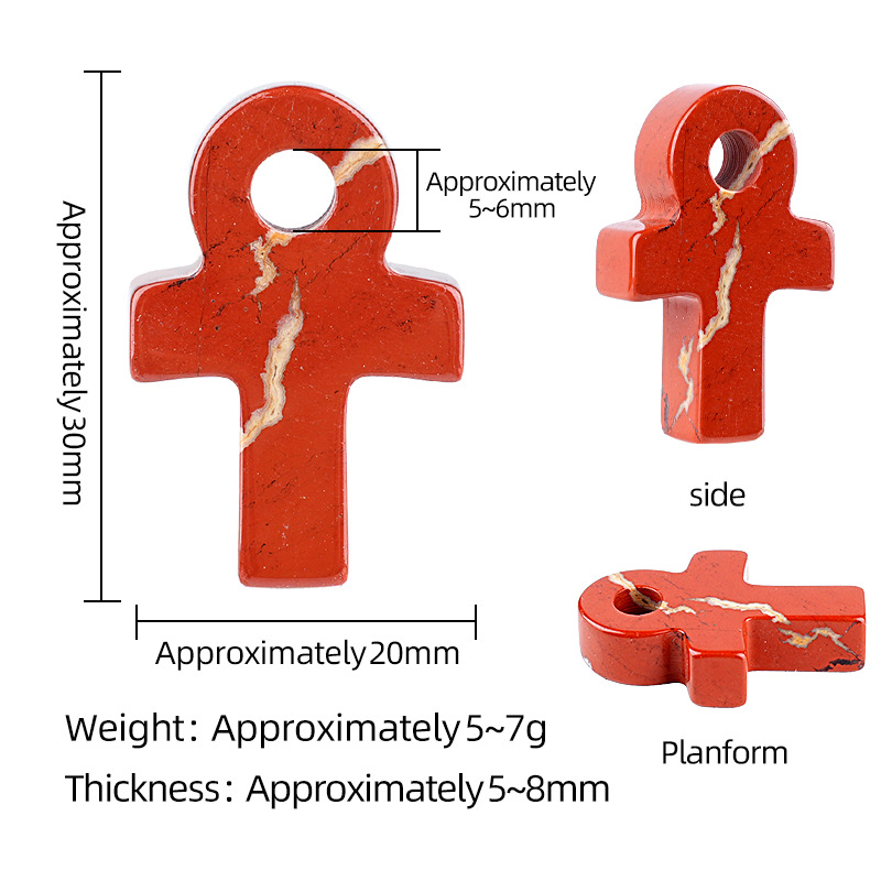 Obsidian Ankh Cross Pendant Li - Jewelry Making Michaels recension och pris