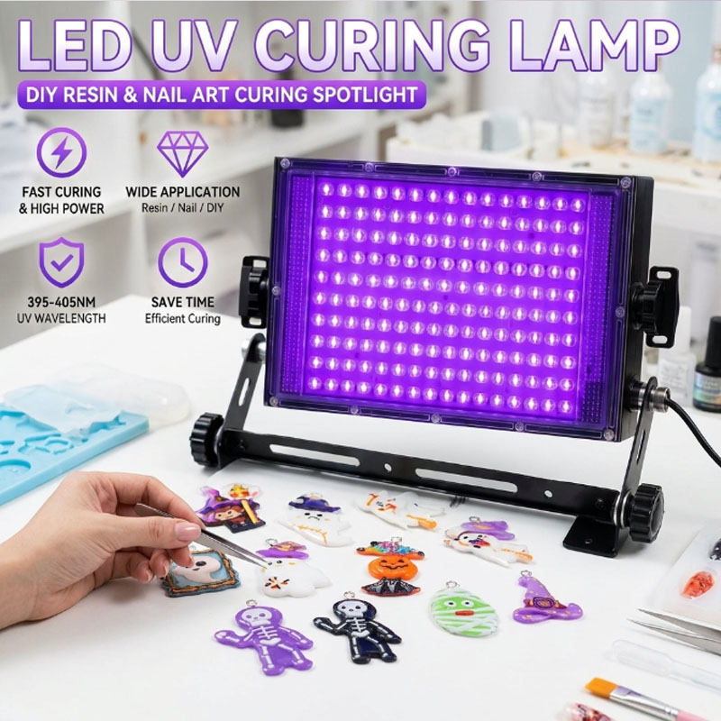 Ultra Bright LED UV Curing Lam - Jewelry Making Dc recension och pris