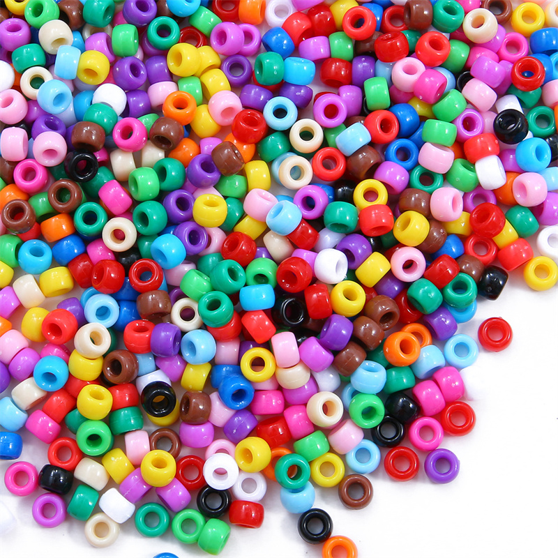 100pcs 6x9mm Large Hole Plasti - Jewelry Making 4 Year Old recension och pris