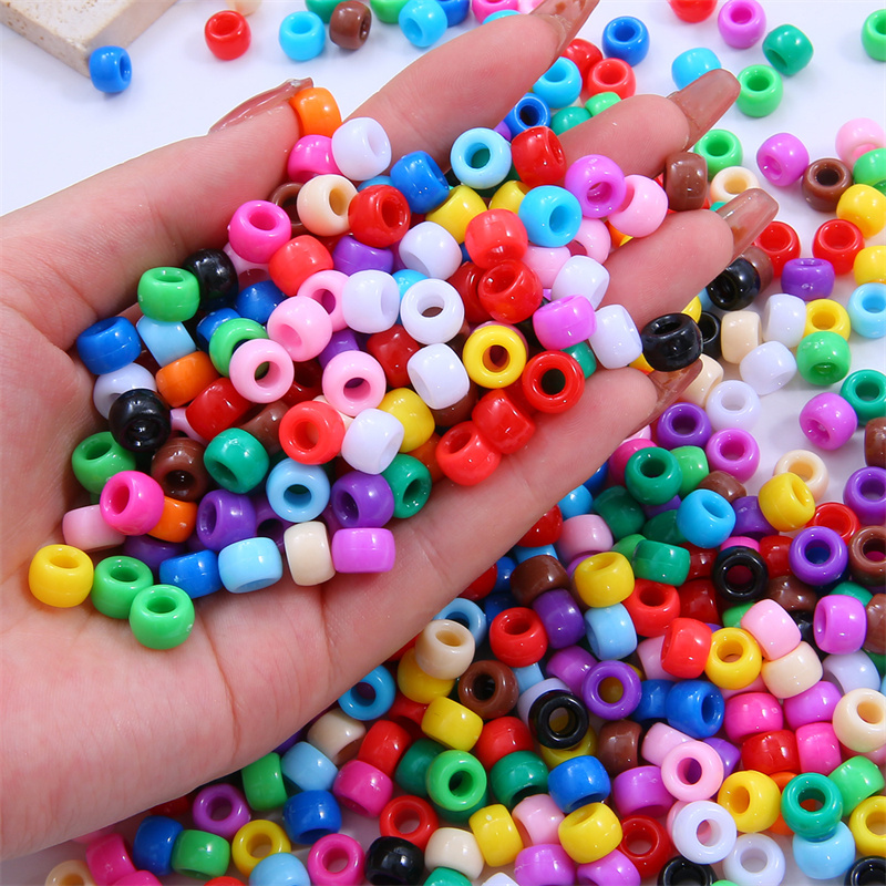 100pcs 6x9mm Large Hole Plasti - Jewelry Making 4 Year Old recension och pris