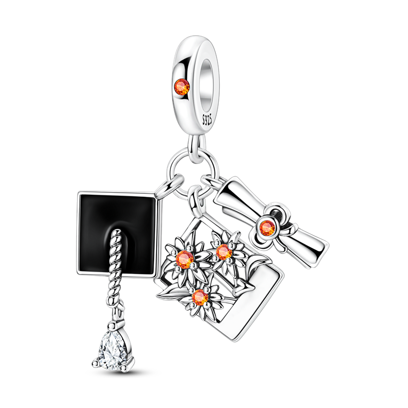 Grad Set Charms 925 Sterling S - Jewelry Making Diploma recension och pris