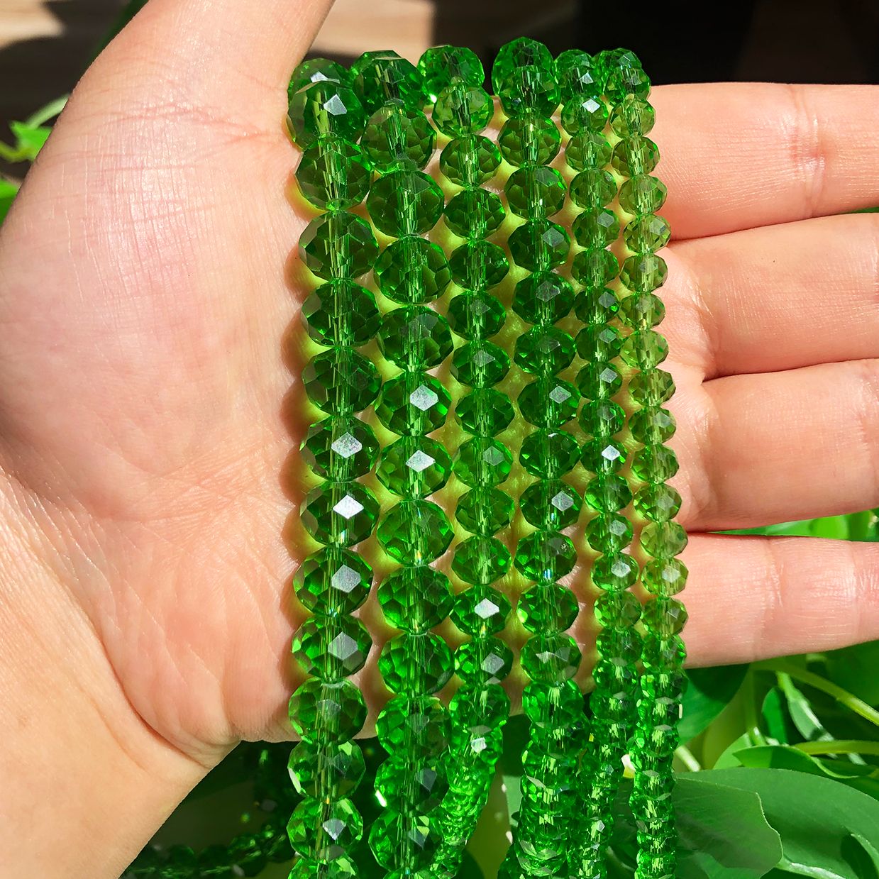 Wholesale 4/6/8/10/12mm Clear  - Crystal Bead Mix recension och pris
