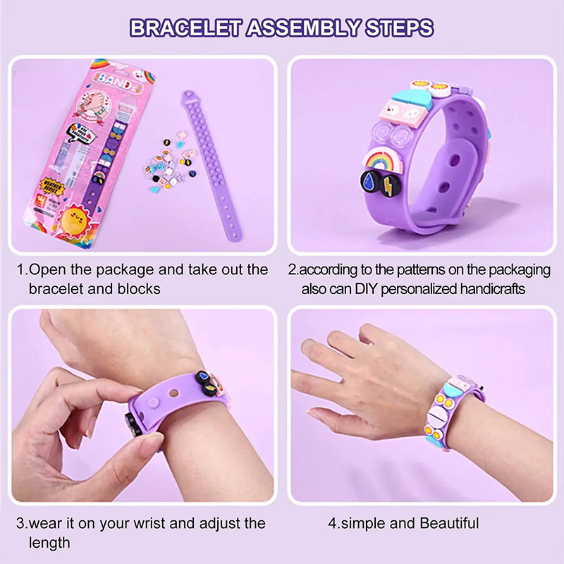 6Pcs/set Kids Building Blocks  - Jewelry Making Diy Kit recension och pris