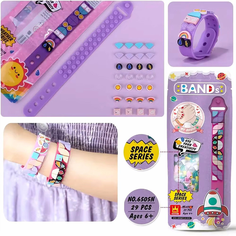 6Pcs/set Kids Building Blocks  - Jewelry Making Diy Kit recension och pris