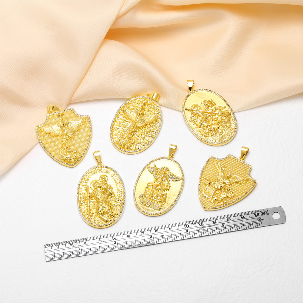 OCESRIO St Michael Medals for  - Jewelry Making Michaels recension och pris