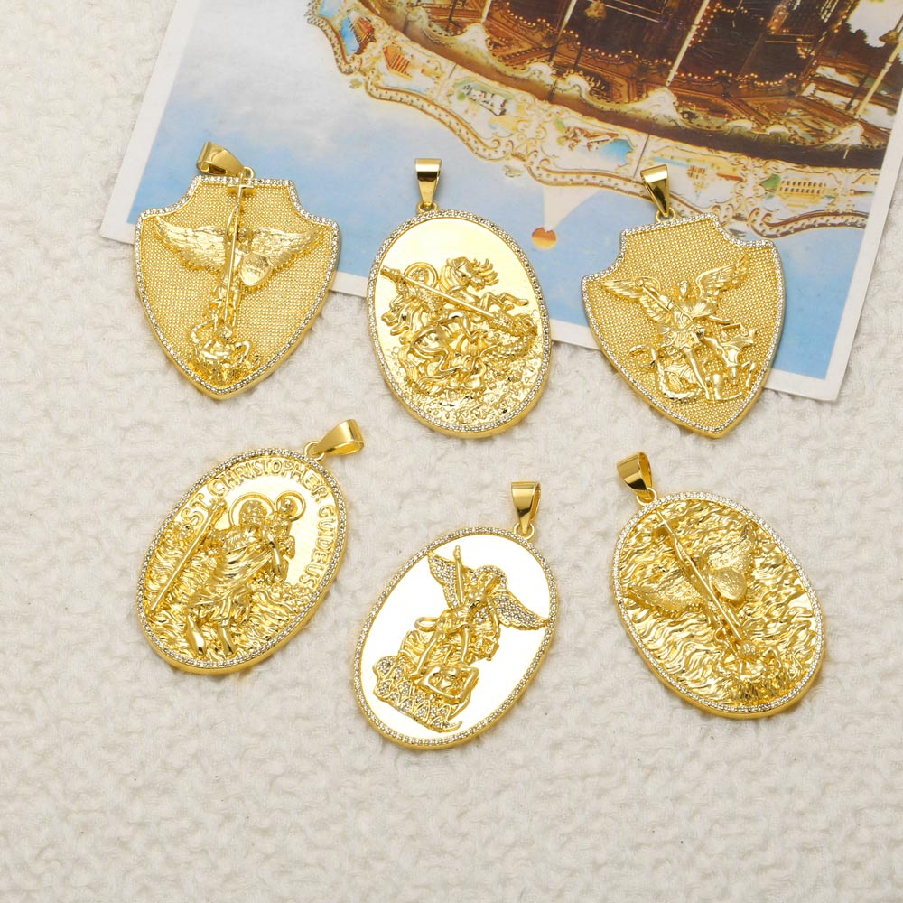 OCESRIO St Michael Medals for  - Jewelry Making Michaels recension och pris