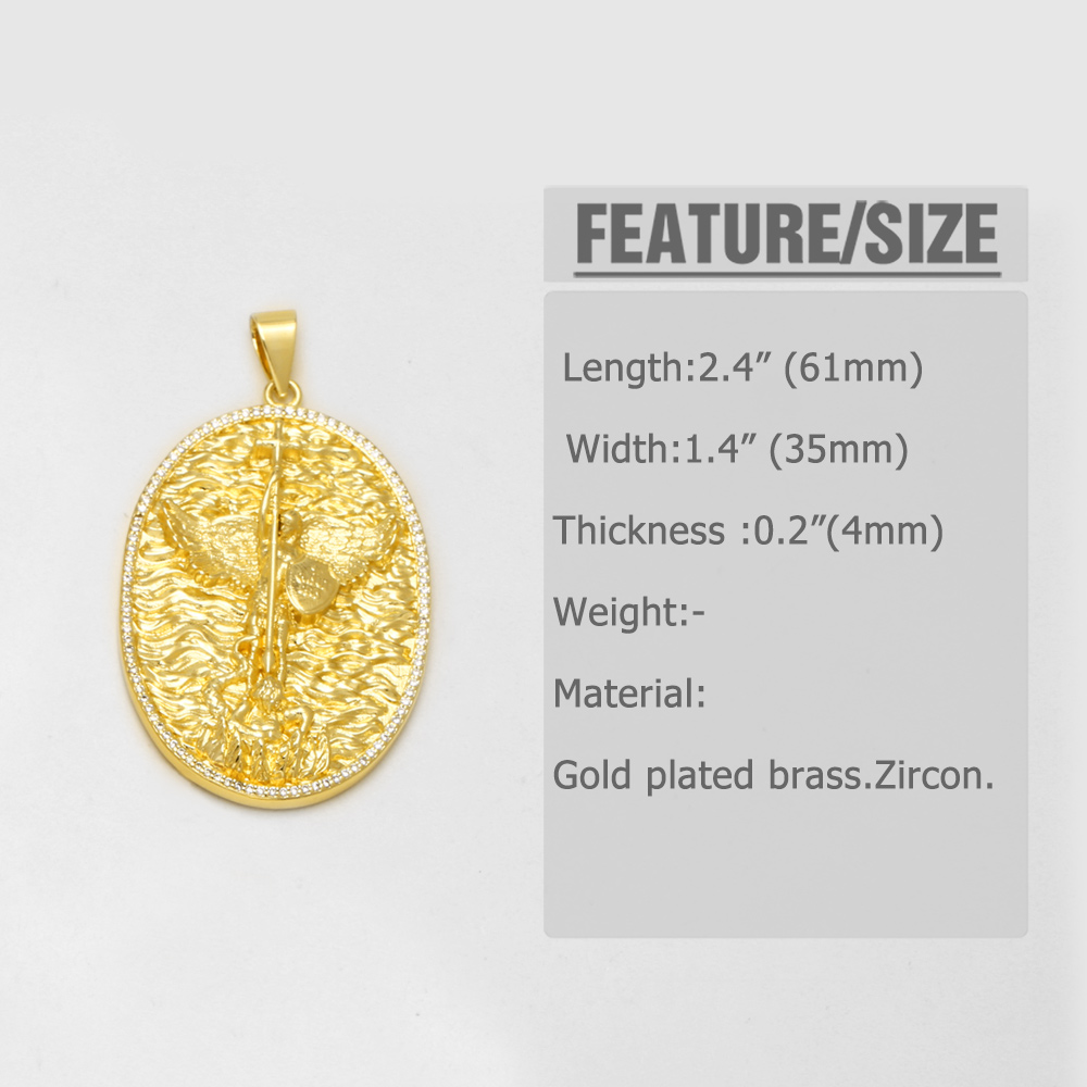 OCESRIO St Michael Medals for  - Jewelry Making Michaels recension och pris