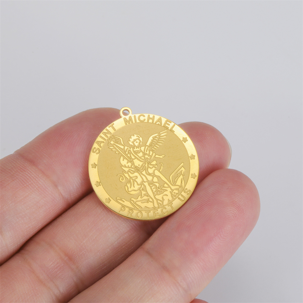 1pc Saint Michael Pendant for  - Jewelry Making Michaels recension och pris