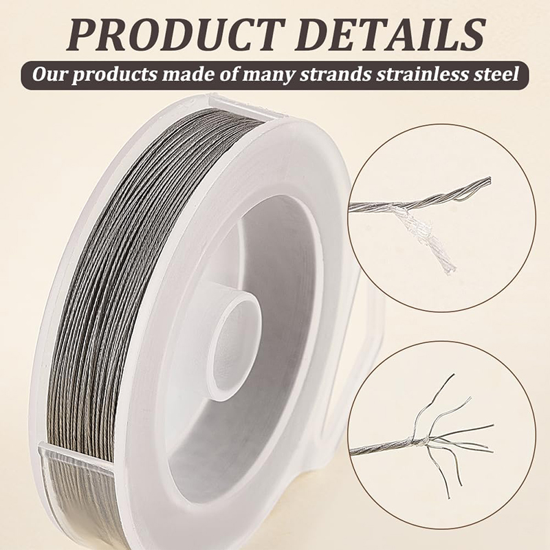 30M/Roll Stainless Steel Beadi - Jewelry Making Wire recension och pris
