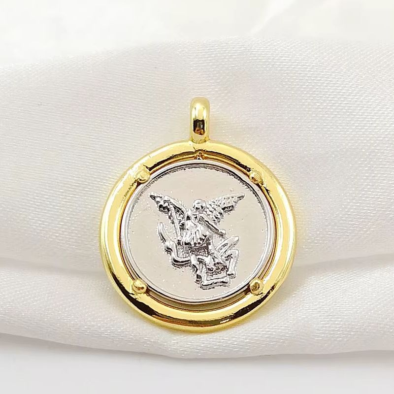 Gold Plated Archangel Saint Mi - Jewelry Making Michaels recension och pris