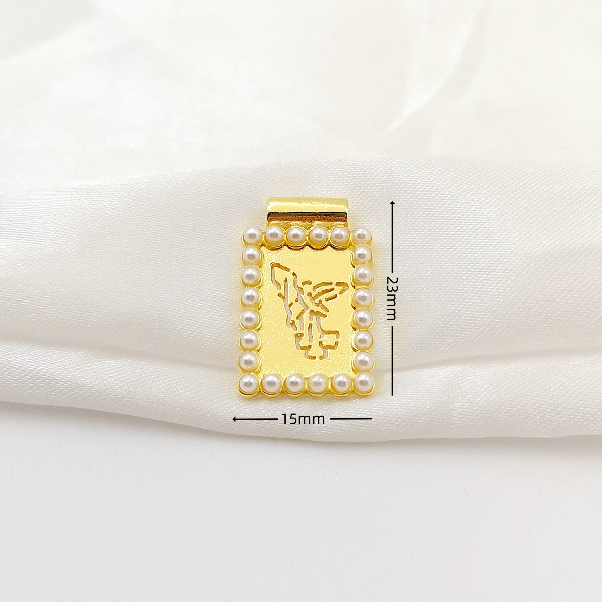Gold Plated Archangel Saint Mi - Jewelry Making Michaels recension och pris