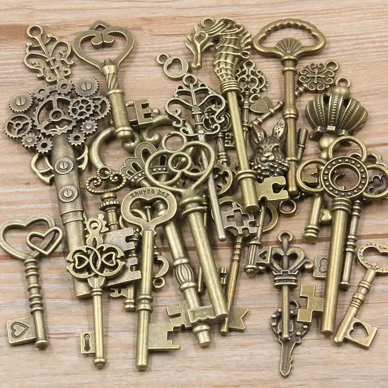 50g/pack Key Charms Bracelets  - Jewelry Making Business recension och pris