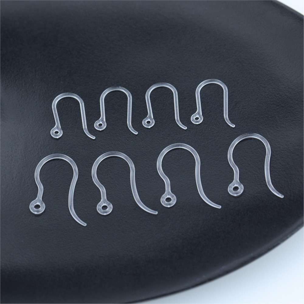 40pcs Clear Plastic Earring Ho - Jewelry Making Wire recension och pris