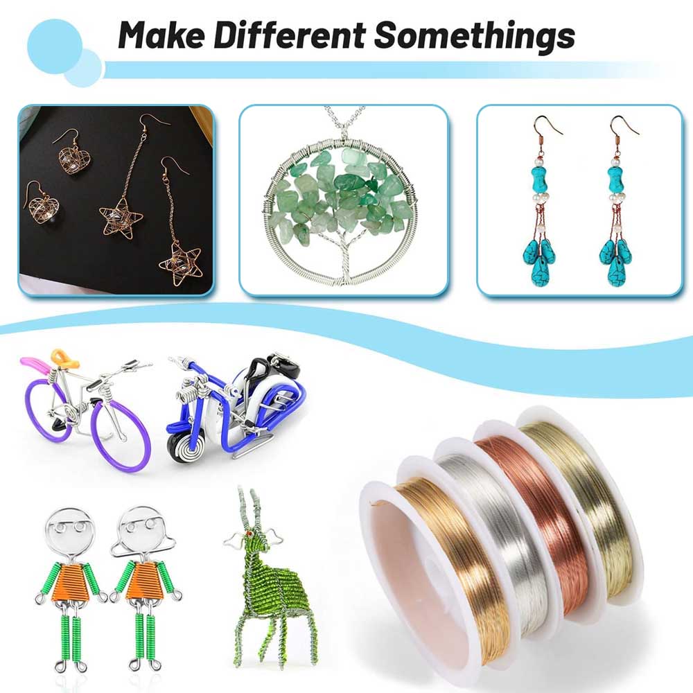 1pc 0.2-1mm Coppers Jewelry Wi - Jewelry Making Wire recension och pris