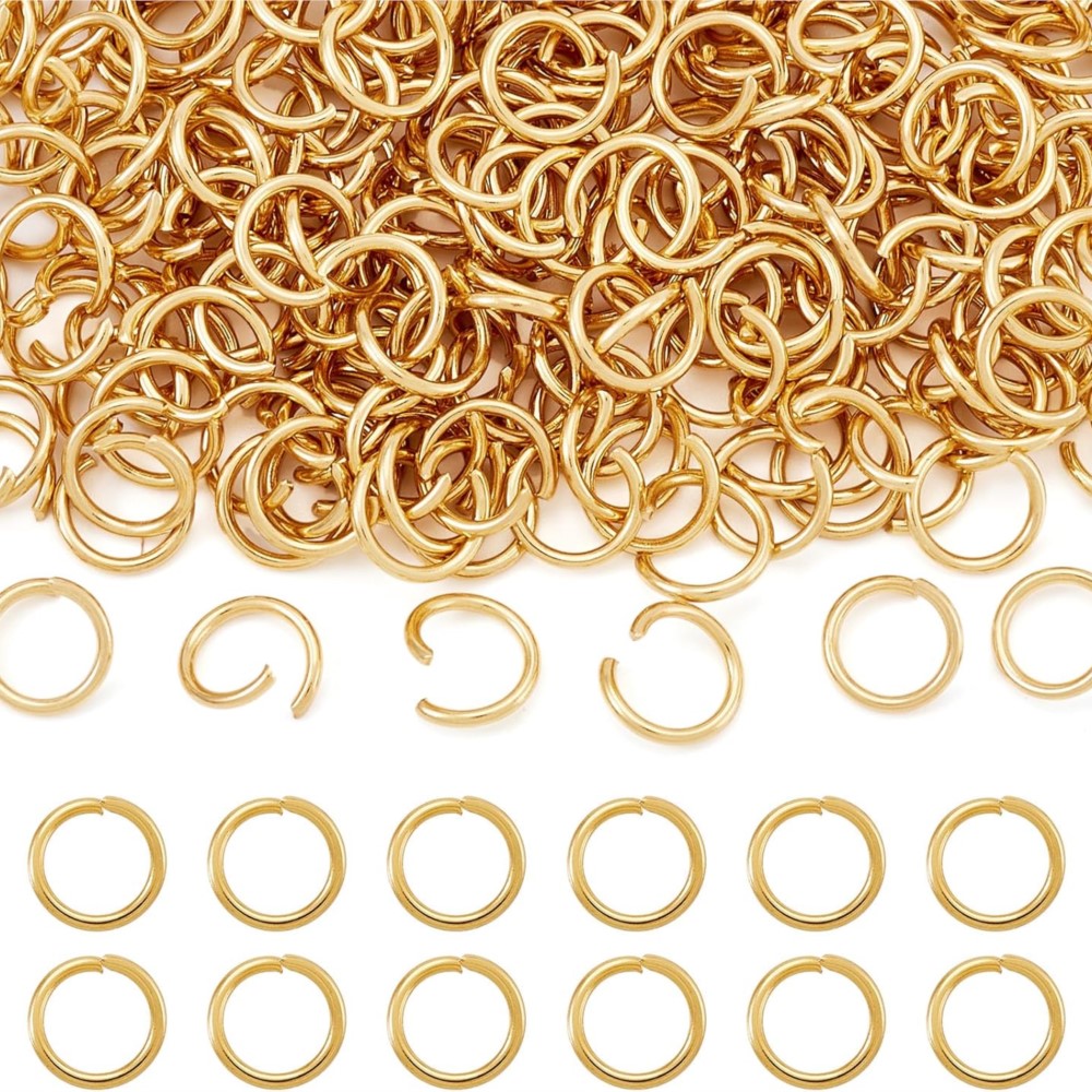 200/400Pcs Metal Gold Color Op - Jewelry Making Supplies Wholesale recension och pris