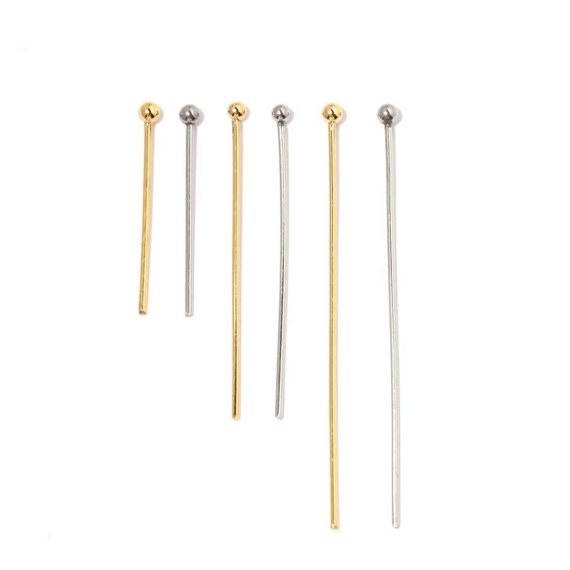 50pcs Stainless Steel Nine Eye - Eyepin Ball End recension och pris