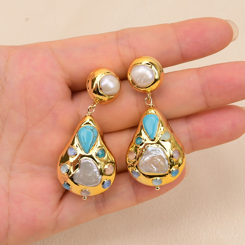 G-G Freshwater White Pearl Blu - Crystal Bead Mix recension och pris
