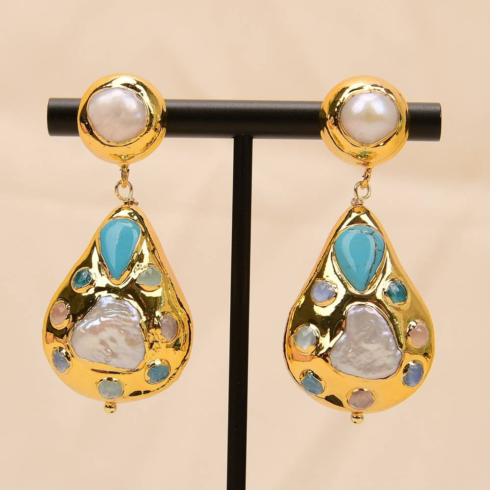 G-G Freshwater White Pearl Blu - Crystal Bead Mix recension och pris