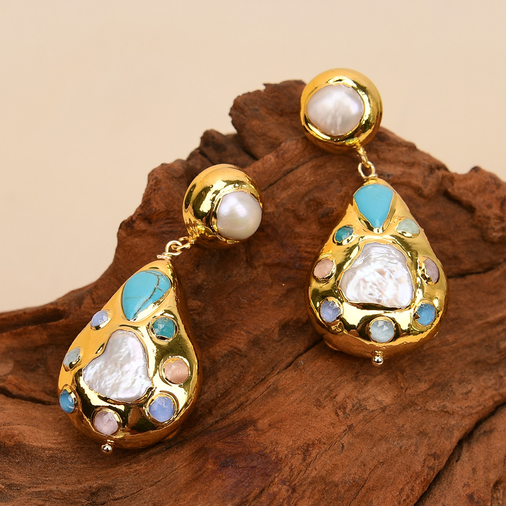 G-G Freshwater White Pearl Blu - Crystal Bead Mix recension och pris