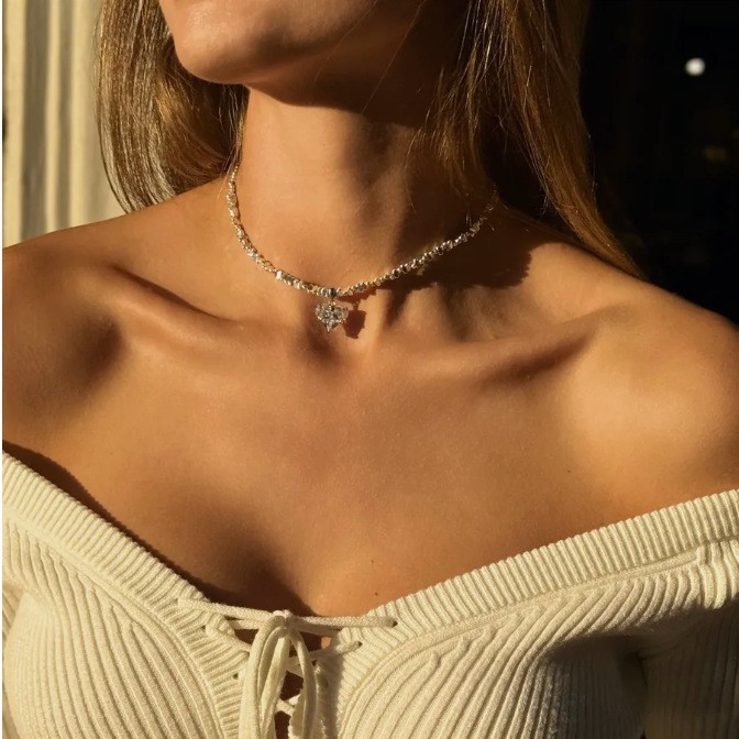 New Crystal Mixed Choker Neckl - Crystal Bead Mix recension och pris