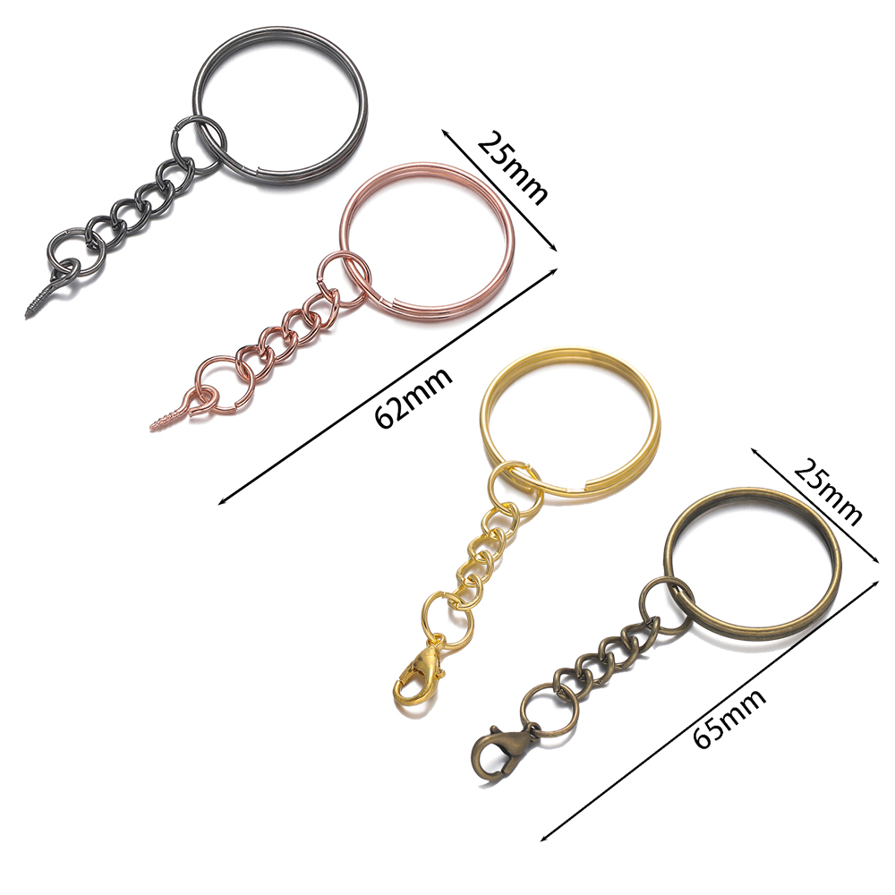 10pcs/Lot 25mm Screw Eye Pin K - Jewelry Making Supplies Wholesale recension och pris