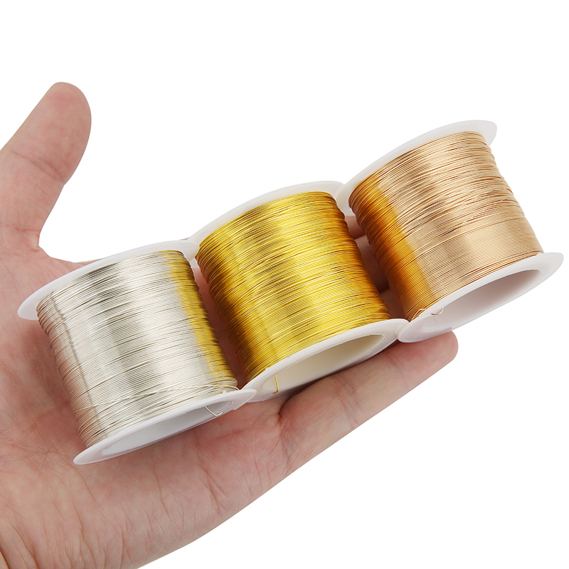 100meters Copper Stainless Ste - Jewelry Making Wire recension och pris