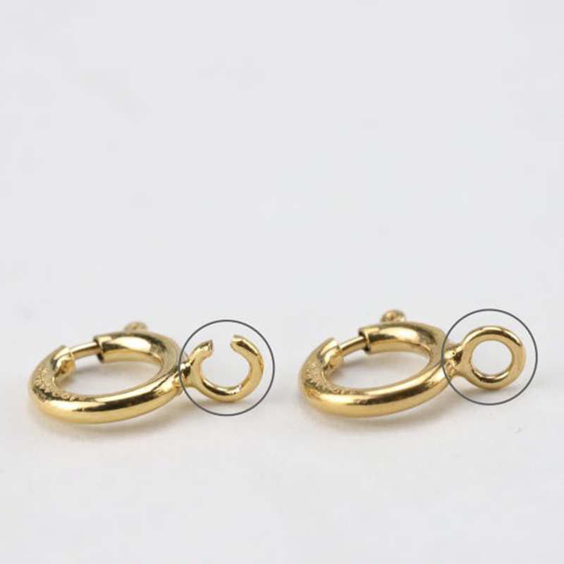 14K Gold Filled Spring Ring Cl - Jewelry Making Supplies Wholesale recension och pris