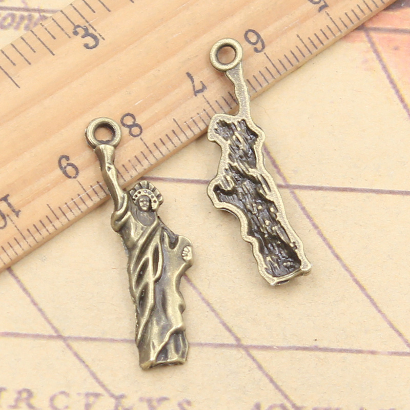 20pcs Charms Statue Of Liberty - Jewelry Making York recension och pris